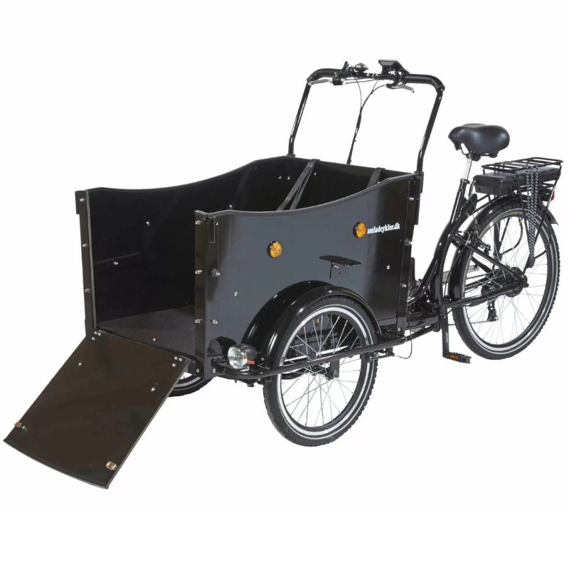 AMCargoBikes Curve Dog Friendly Cargo Electric Tricycle