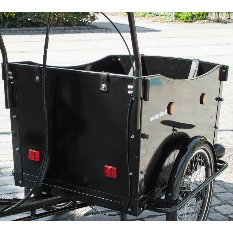 AMCargoBikes Curve Dog Friendly Cargo Electric Tricycle