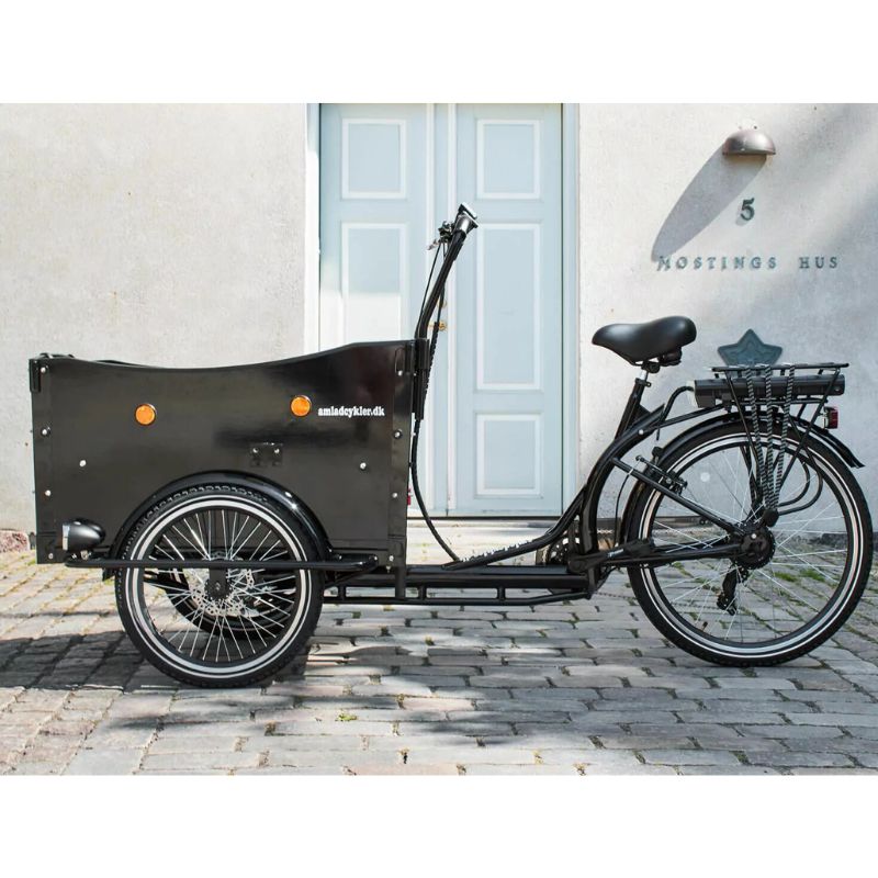 AMCargoBikes Curve Dog Friendly Cargo Electric Tricycle