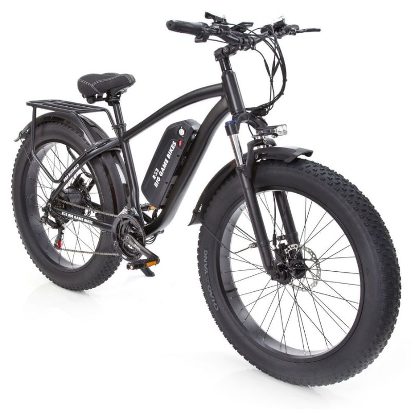 Adjustable suspension fork and aluminium frame – Illustrates off‑road durability