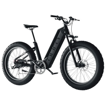 Cyrusher Aura Step-Through Electric Bike 250W/750W Fat Tire E-Bike with Suspension Fork & Hydraulic Brakes (EAPC Compliant Option)