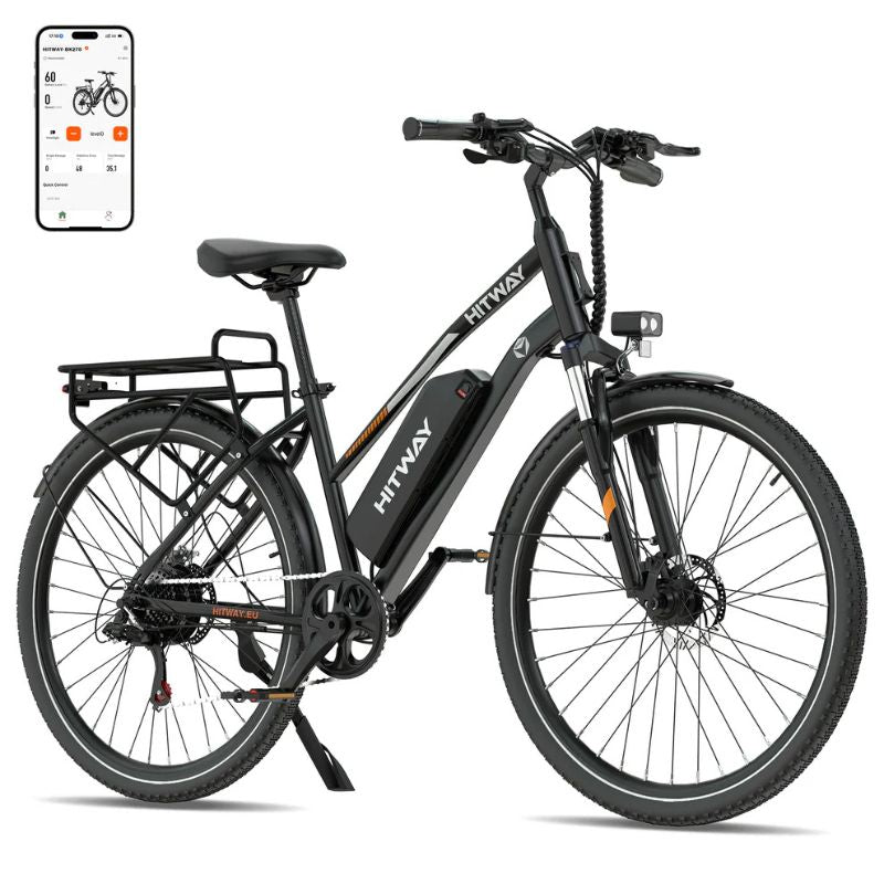 BK27S e-bike 250W motor front view