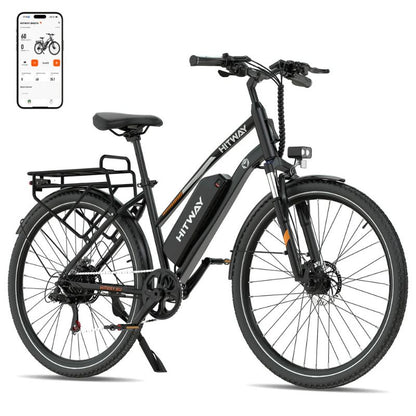 BK27S e-bike 250W motor front view
