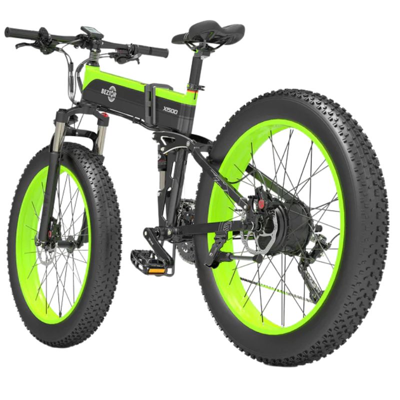 Folded Bezior X1500 for compact storage