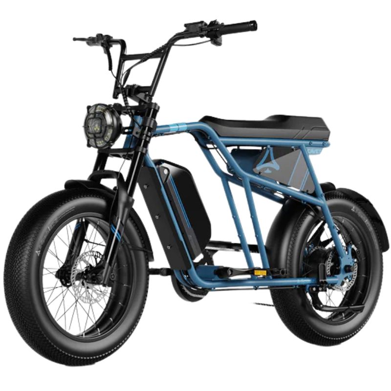 Qreate CAVET Air Electric Bike – Fat-Tire Café Racer Style