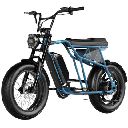 Qreate CAVET Air Electric Bike – Fat-Tire Café Racer Style