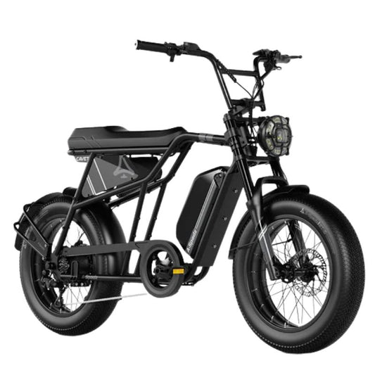 Qreate CAVET Air Electric Bike – Fat-Tire Café Racer Style