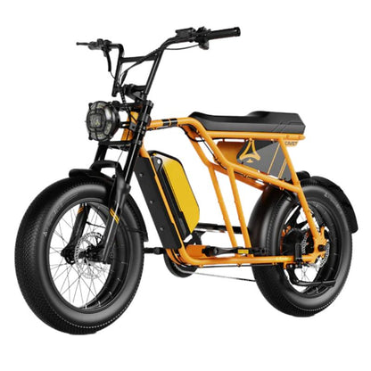 Qreate CAVET Air Electric Bike – Fat-Tire Café Racer Style