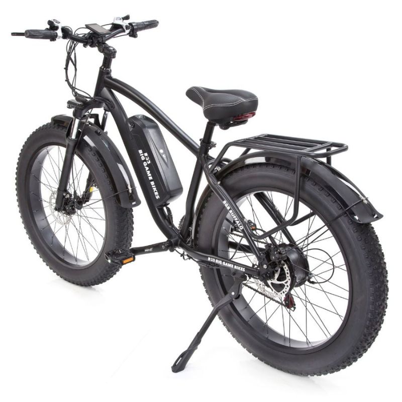 Comfort saddle and rear rack – Focus on ergonomic comfort and gear-carrying option