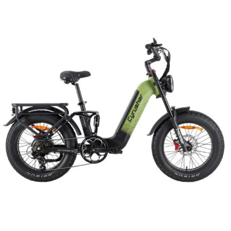 DNM A0‑6 rear air shock under Kommoda 2.0 step‑through frame