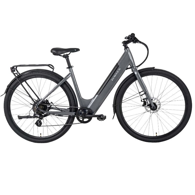 Dawes Scenic Low Step Electric Hybrid Bike – 250W EAPC Compliant, 375Wh Battery, Shimano Gears, Low Step Frame
