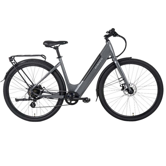 Dawes Scenic Low Step Electric Hybrid Bike – 250W EAPC Compliant, 375Wh Battery, Shimano Gears, Low Step Frame