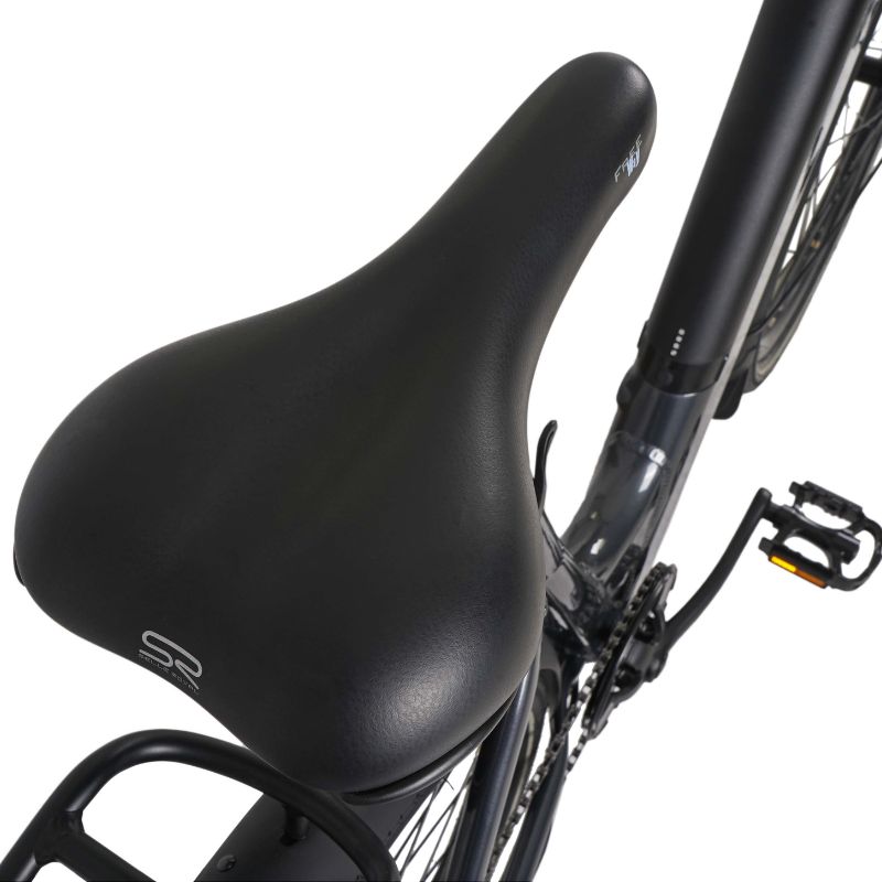 Dawes Scenic Low Step Electric Hybrid Bike – 250W EAPC Compliant, 375Wh Battery, Shimano Gears, Low Step Frame