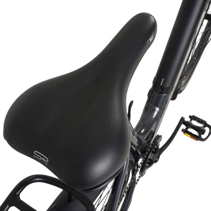 Dawes Scenic Low Step Electric Hybrid Bike – 250W EAPC Compliant, 375Wh Battery, Shimano Gears, Low Step Frame