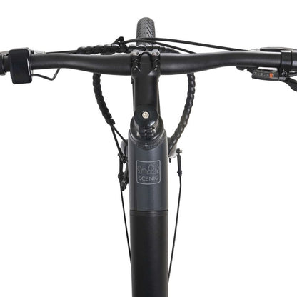 Dawes Scenic Low Step Electric Hybrid Bike – 250W EAPC Compliant, 375Wh Battery, Shimano Gears, Low Step Frame