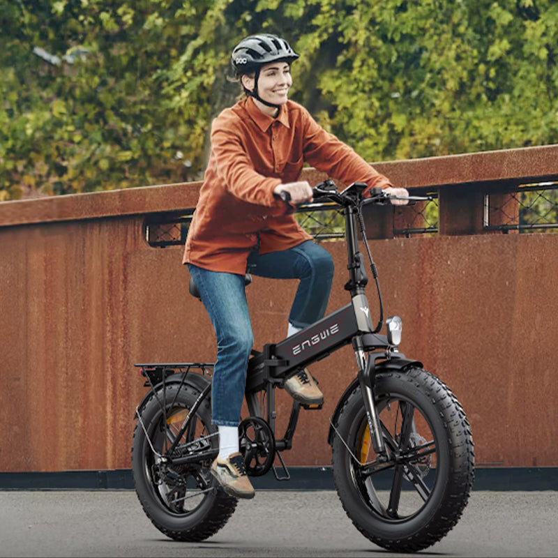 Engwe EP-2 Pro 750W Folding Electric Mountain Bike Side Profile