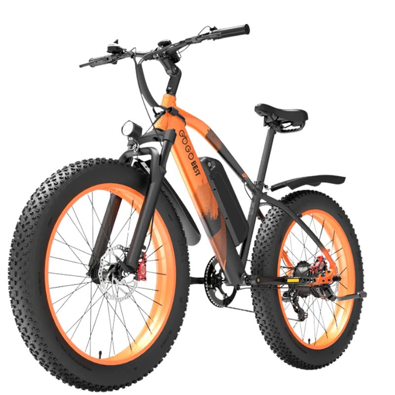 GOGOBEST GF600 PLUS 1000W electric mountain bike full side profile