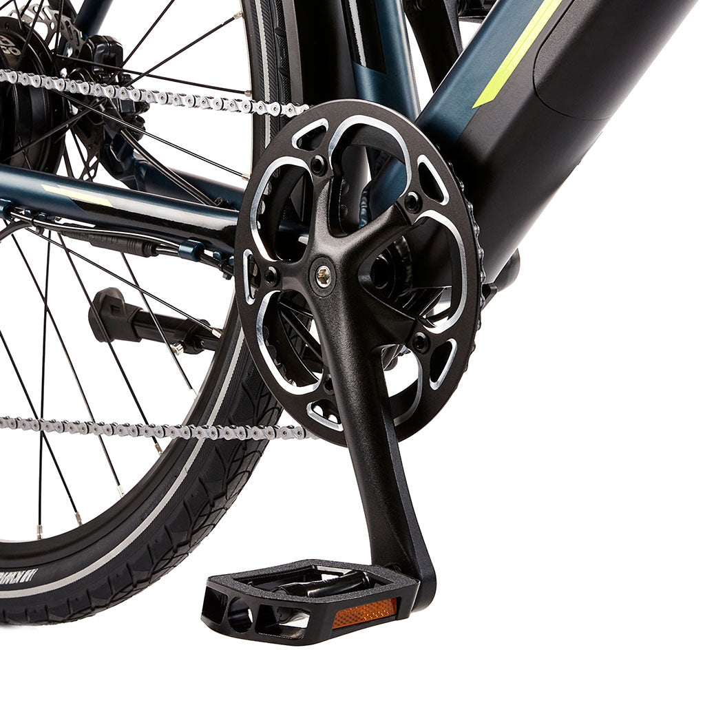 LCD display with power modes on upgraded electric commuter bike