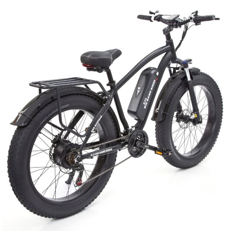 Integrated front and rear lights in twilight – Circular LEDs for visibility in low light