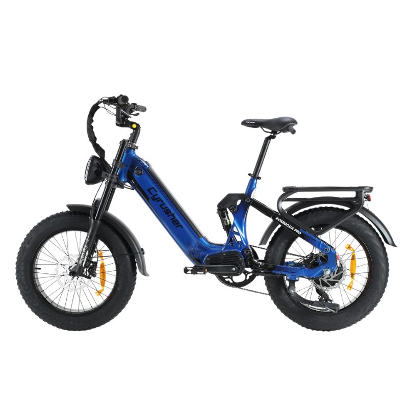 Cyrusher Kommoda Pro Electric Bike | UK EAPC 250W Specification | 52V 20Ah Battery | Full Suspension