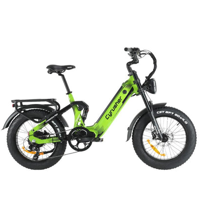 Cyrusher Kommoda Pro Electric Bike | UK EAPC 250W Specification | 52V 20Ah Battery | Full Suspension