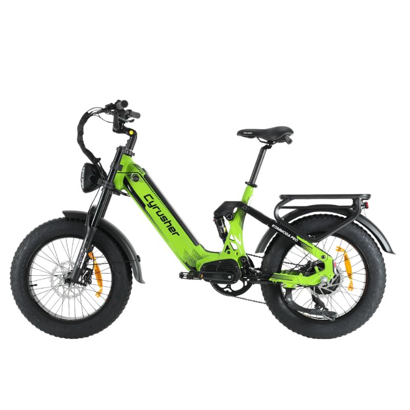 Cyrusher Kommoda Pro Electric Bike | UK EAPC 250W Specification | 52V 20Ah Battery | Full Suspension
