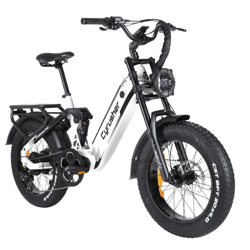 Cyrusher Kommoda Pro Electric Bike | UK EAPC 250W Specification | 52V 20Ah Battery | Full Suspension