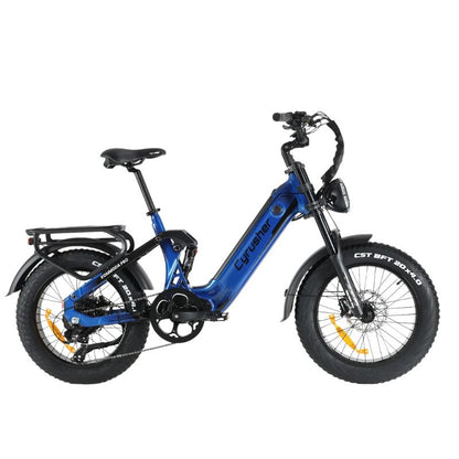 Cyrusher Kommoda Pro Electric Bike | UK EAPC 250W Specification | 52V 20Ah Battery | Full Suspension