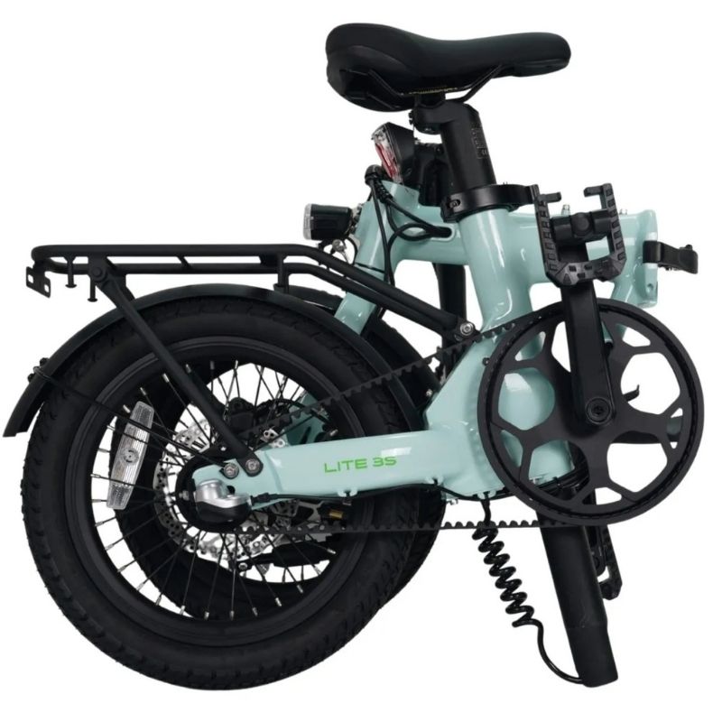 Lite 3S internal cable routing via crossbar, clean design in gloss grey finish