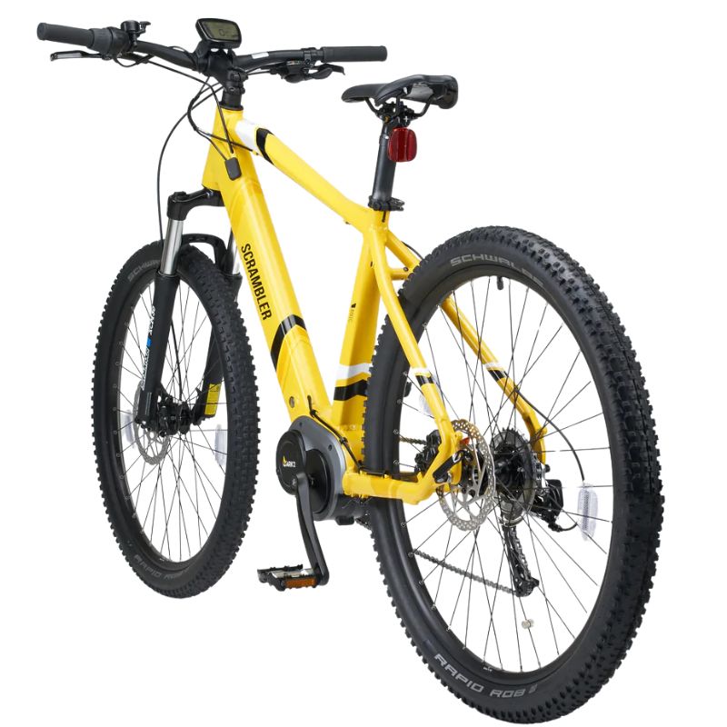 Mark2 Scrambler C Shimano Deore 10-speed derailleur close-up