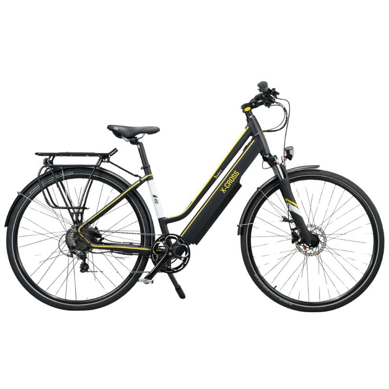 Mark2 X-Cross 450 electric step-through hybrid bike side view