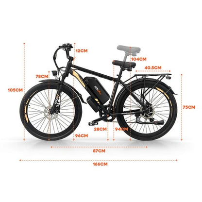 EMOKO EC27 27.5 inch wheel 250W motor hub drive close-up