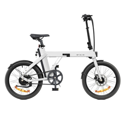 Rear rack and fenders included with the ENGWE P20 electric bike