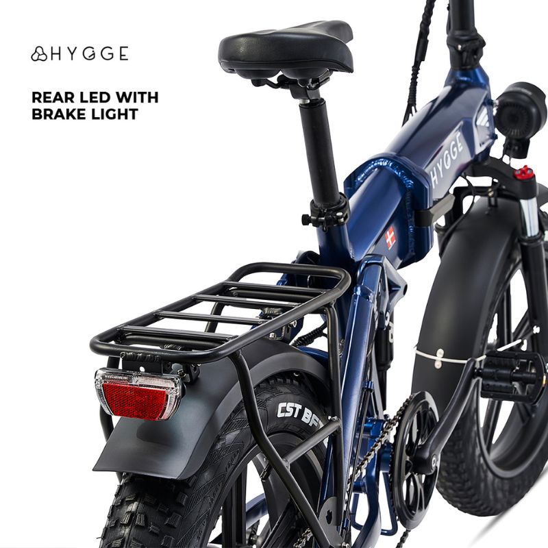 20-inch fat tyres for all-terrain grip