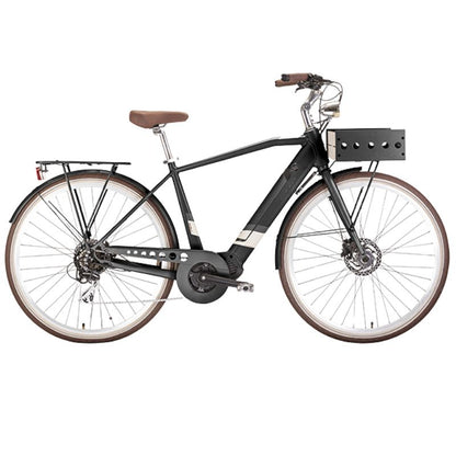 Rambla Crossbar electric bike front view in black