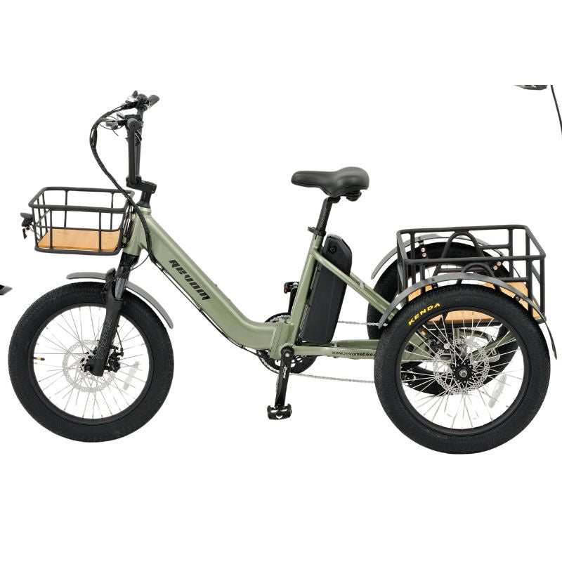 Revom T1 Fat Tyre Electric Tricycle 250W 15.5mph – EAPC Compliant