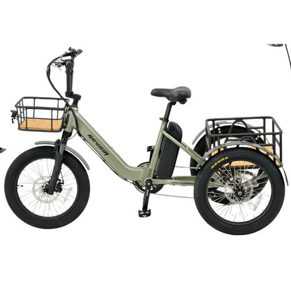 Revom T1 Fat Tyre Electric Tricycle 250W 15.5mph – EAPC Compliant