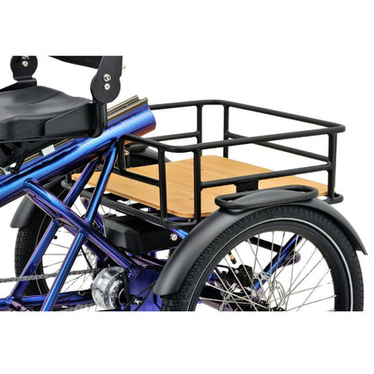 Revom T4F Semi Recumbent Folding Electric Tricycle
