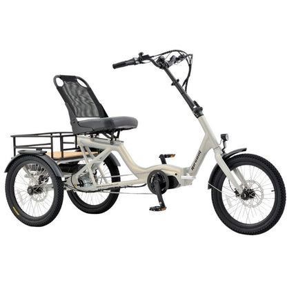 Revom T4F Semi Recumbent Folding Electric Tricycle