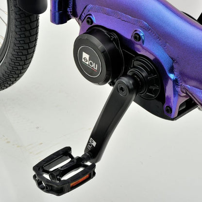 Revom T4F Semi Recumbent Folding Electric Tricycle