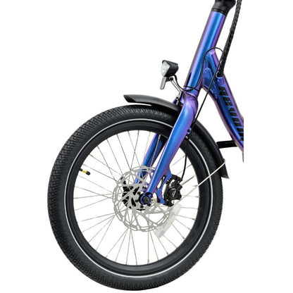 Revom T4F Semi Recumbent Folding Electric Tricycle