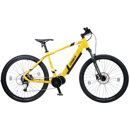 Mark2 Scrambler C hardtail electric mountain bike side view black