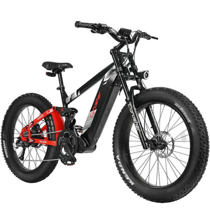 Shimano 9‑speed drivetrain and torque‑sensor pedal crank