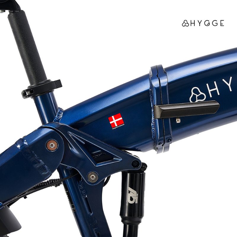 Soro Foldable Electric Bike 2026- Fat Tyres - Royal Blue
