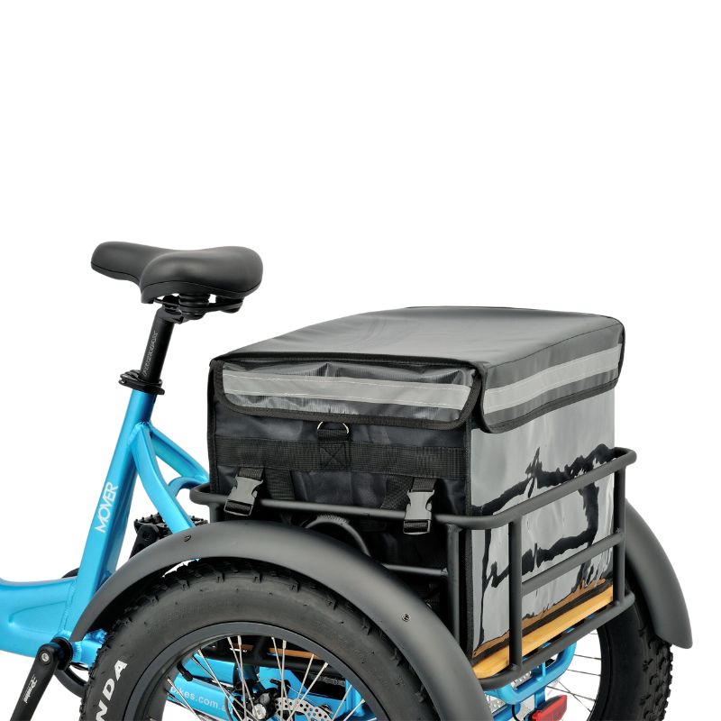 Revom T2 Fat back bag storage for ebike