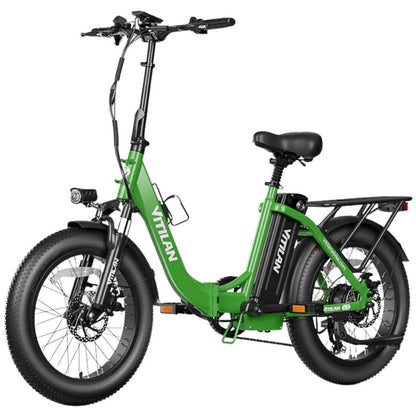 Vitilan U3 dual suspension – front fork and rear seat-post shock absorber