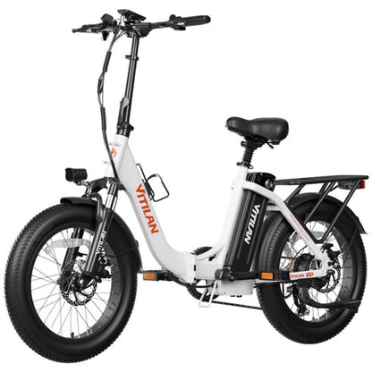 Vitilan U3 removable 48V 13Ah battery mounted on frame