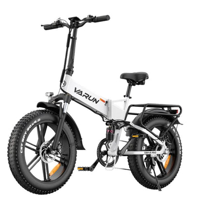 VARUN S20-2 PRO Folding Electric Bike | 250W EAPC Specification | 624Wh Battery | Full Suspension | NFC Display