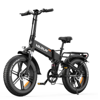 VARUN S20-2 PRO Folding Electric Bike | 250W EAPC Specification | 624Wh Battery | Full Suspension | NFC Display