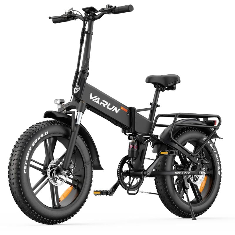VARUN S20-2 PRO Folding Electric Bike | 250W EAPC Specification | 624Wh Battery | Full Suspension | NFC Display